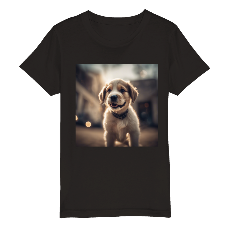 Happy Puppy Crewneck T-shirt