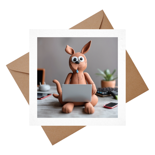 Custom AI Greeting Cards - Pack of 10