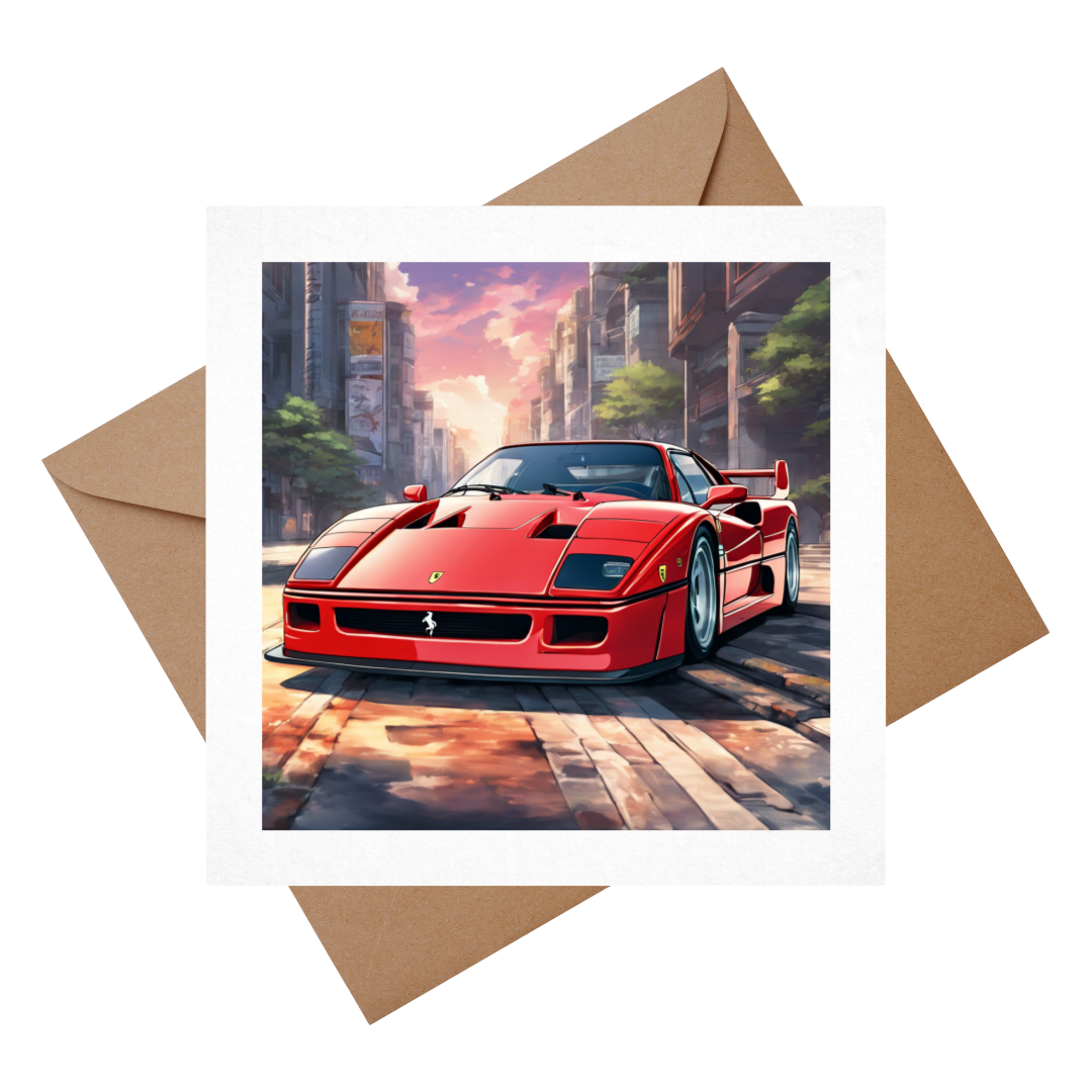 Dennis' ferrari Greeting Cards - Pack of 10