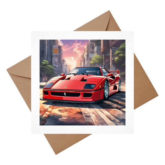Dennis' ferrari Greeting Cards - Pack of 10