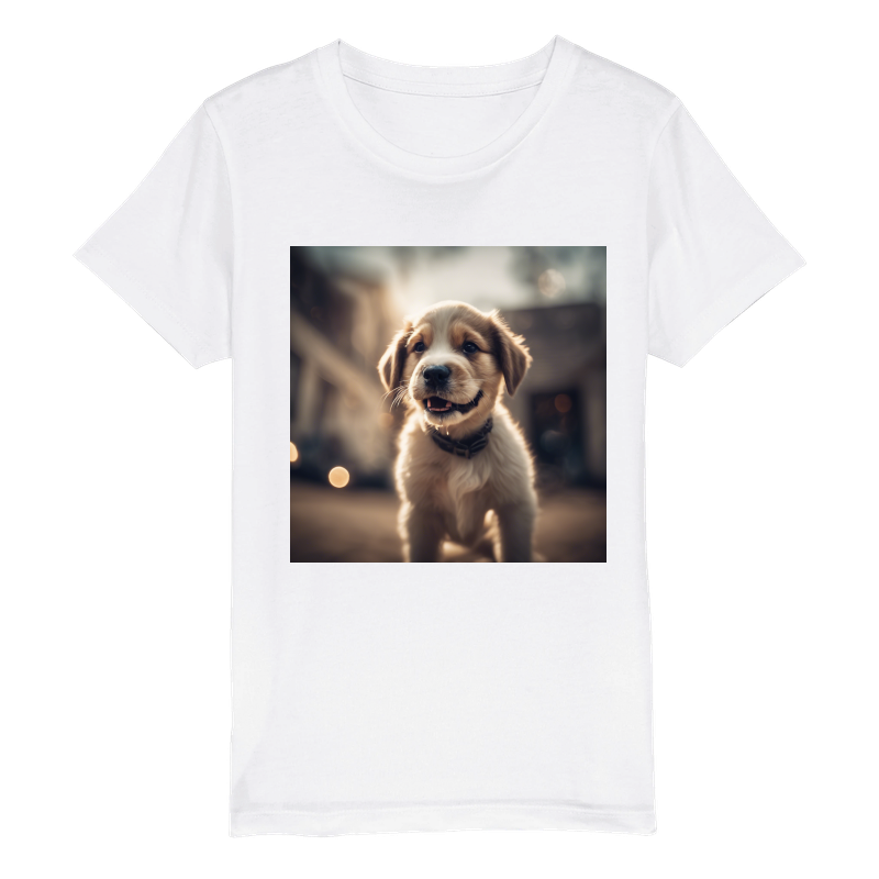 Happy Puppy Crewneck T-shirt