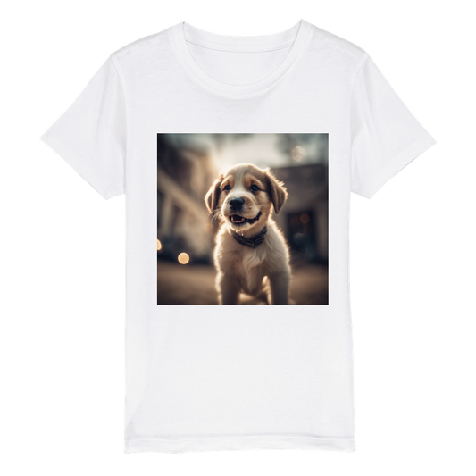 Happy Puppy Crewneck T-shirt
