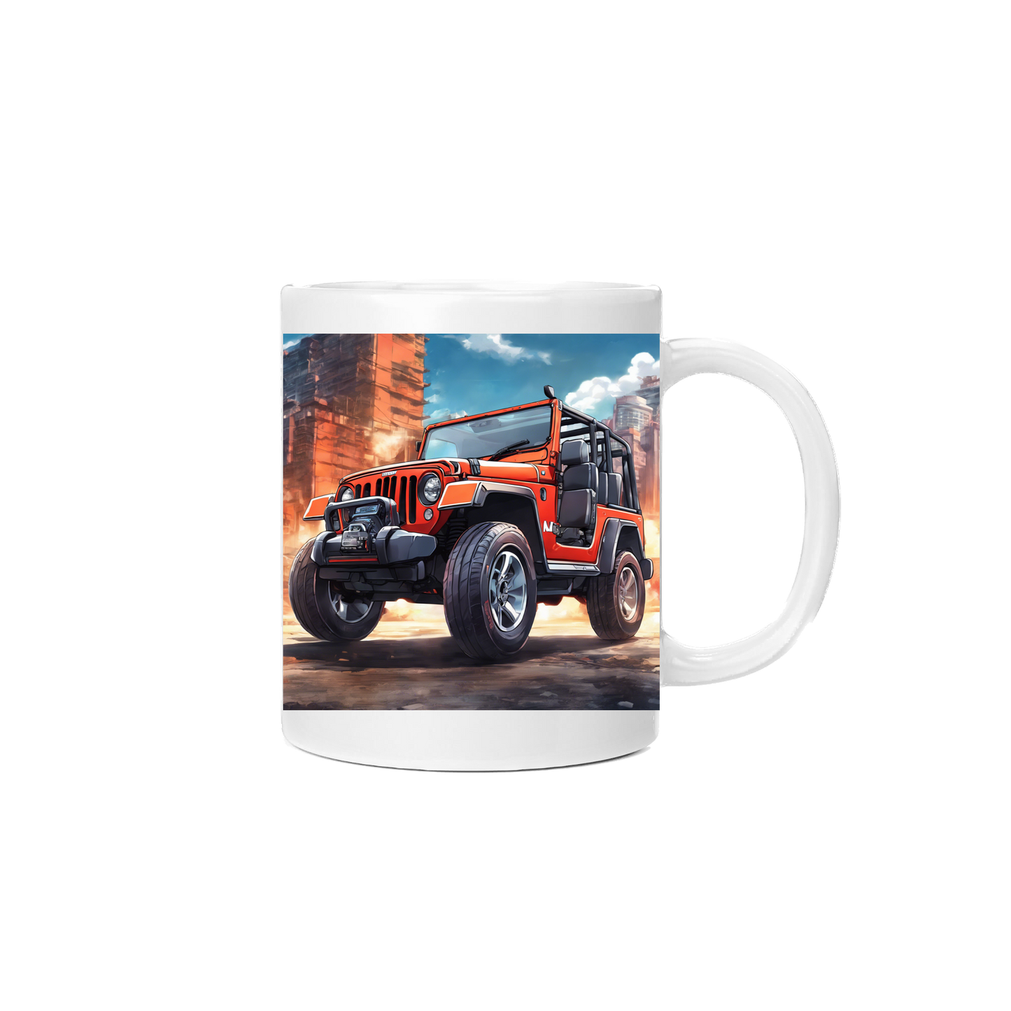 White 11oz Ceramic Mug