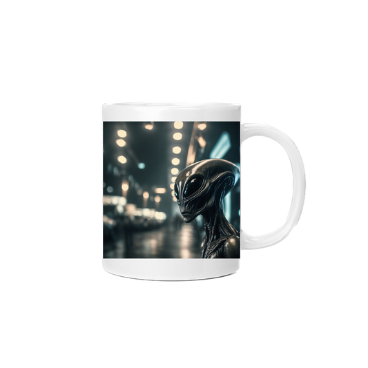 Alien White 11oz Ceramic Mug