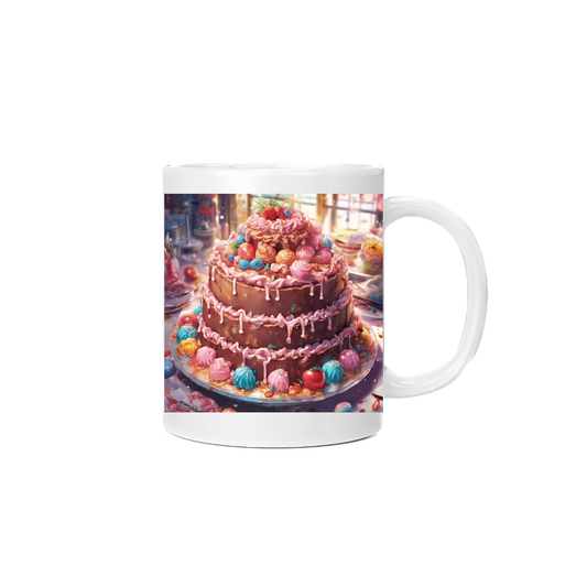 White 11oz Ceramic Mug