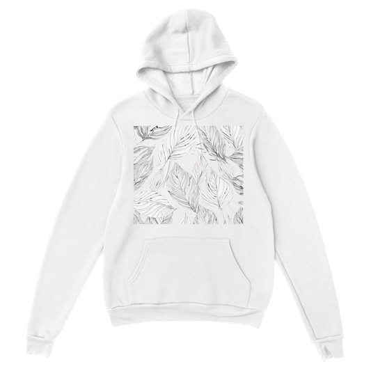 Leaf pattern Unisex Pullover Hoodie
